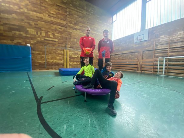 Torwarttrainingscamp auch in der Halle